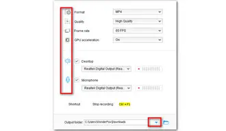 Set Recording Parameters