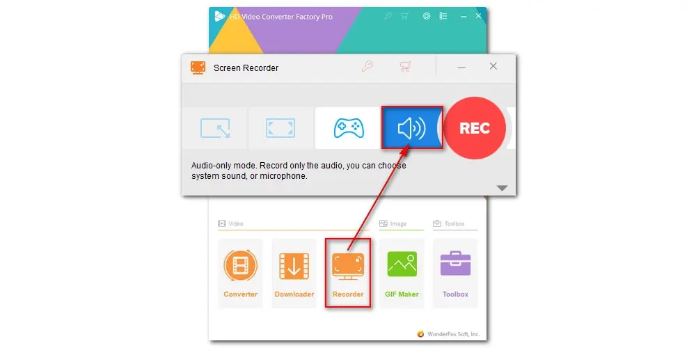 Open the SiriusXM Radio Recorder 