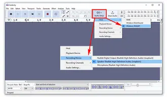 Audacity Audio Recording Setup