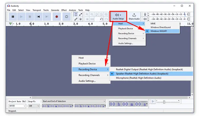 Audacity Audio Recording Setup