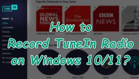 Record TuneIn Radio