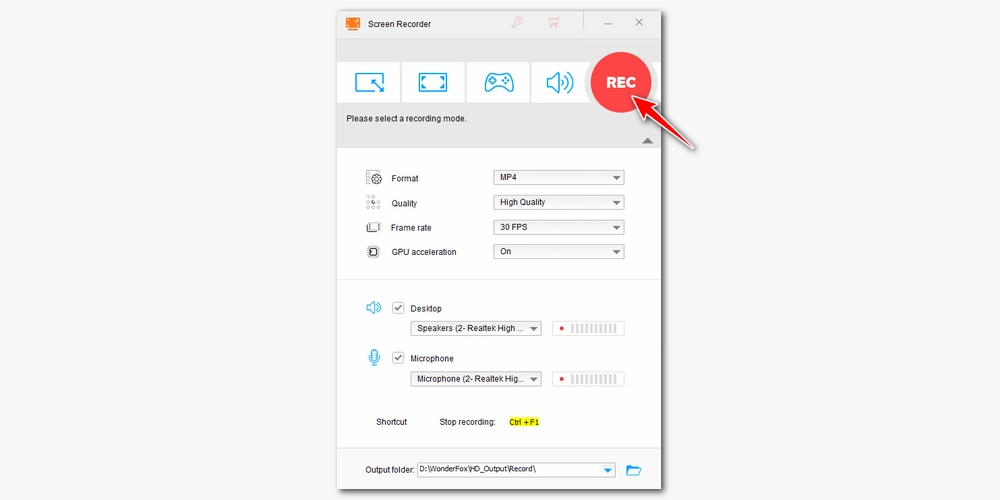Make a Video Call and Start Recording