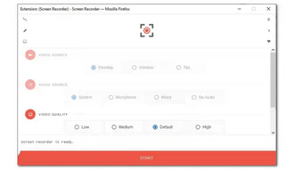Screen Recorder by Bernard for Firefox