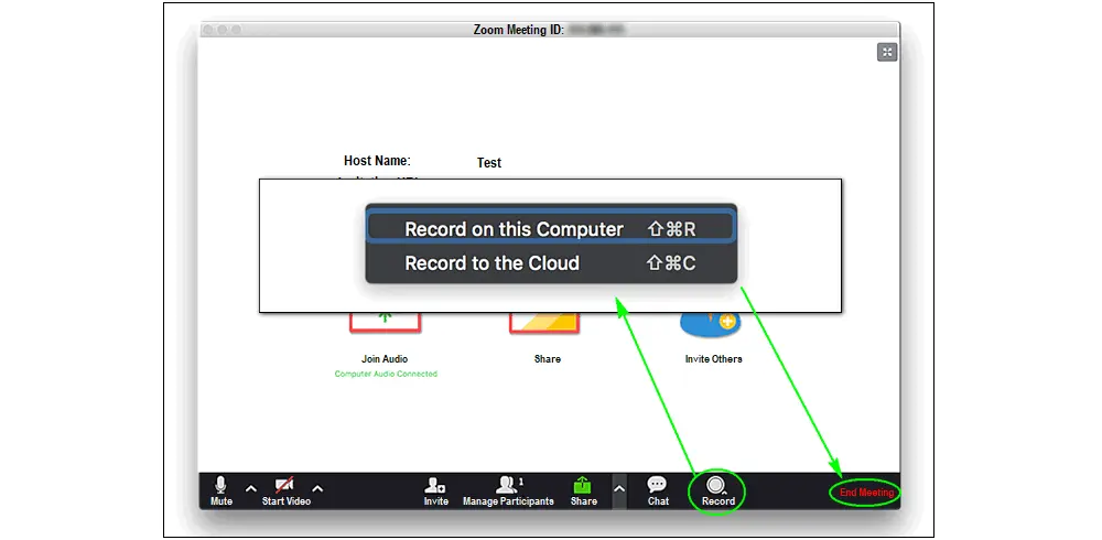 Record a Webinar on Zoom