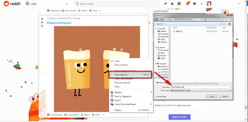 Directly Save Videos and GIFs from Reddit