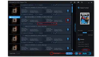 Remove Region Code and Start Conversion