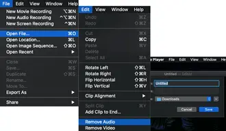 Delete Audio from MP4 Mac