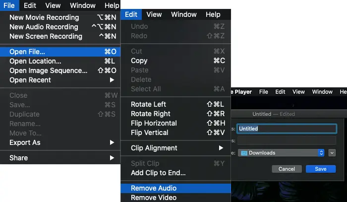 Delete Audio from MP4 Mac