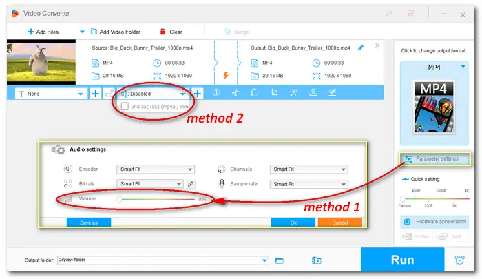 Remove Audio from Video Windows 10/11