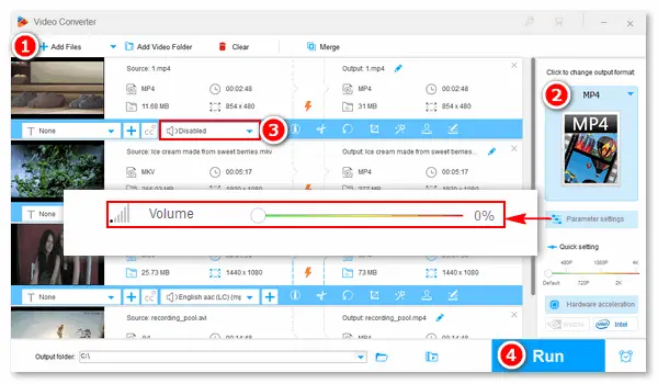 Removing Audio from Video Windows 11