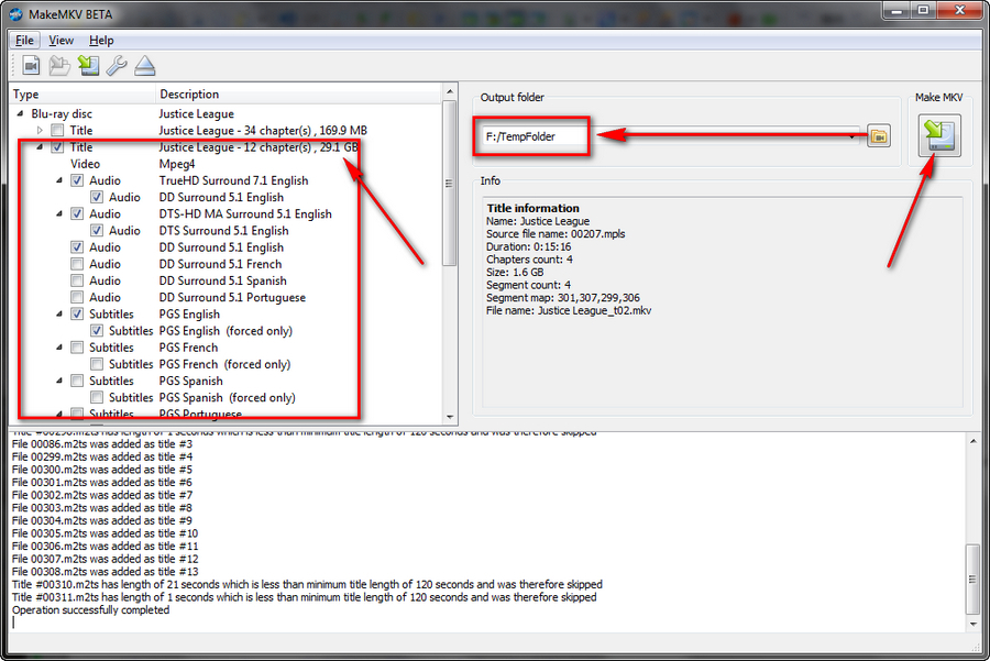 Remove Blu-ray Region Code with MakeMKV