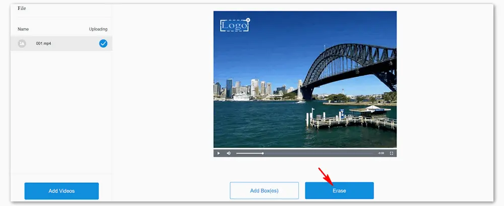 Erase Logo from Video