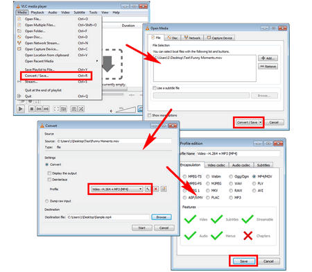 Repair Corrupted MOV File Directly with VLC