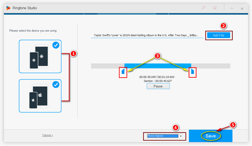 How to Cut and Save Ringtone