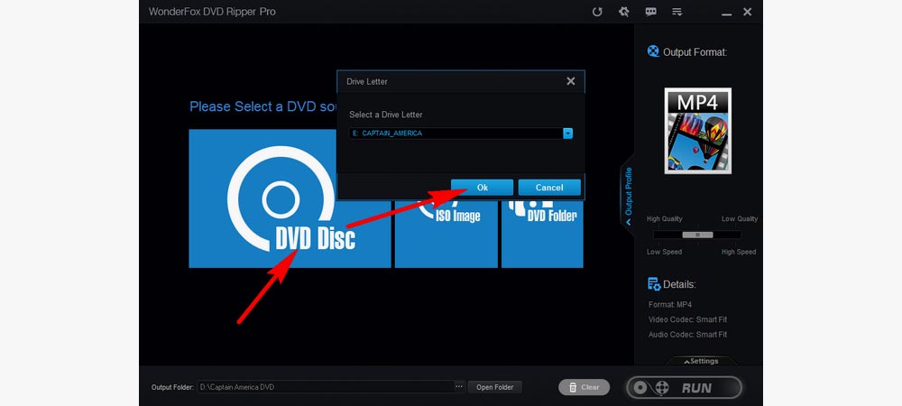 Load DVD with DVD Ripper