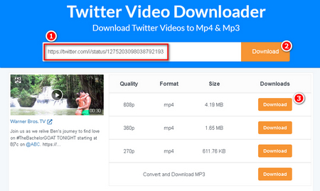 Twitter Video Downloader Online HD - Twitter Vid