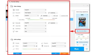 Change Video Settings