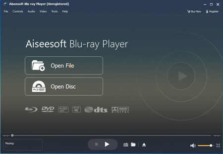 Aiseesoft Blu-ray Player Interface