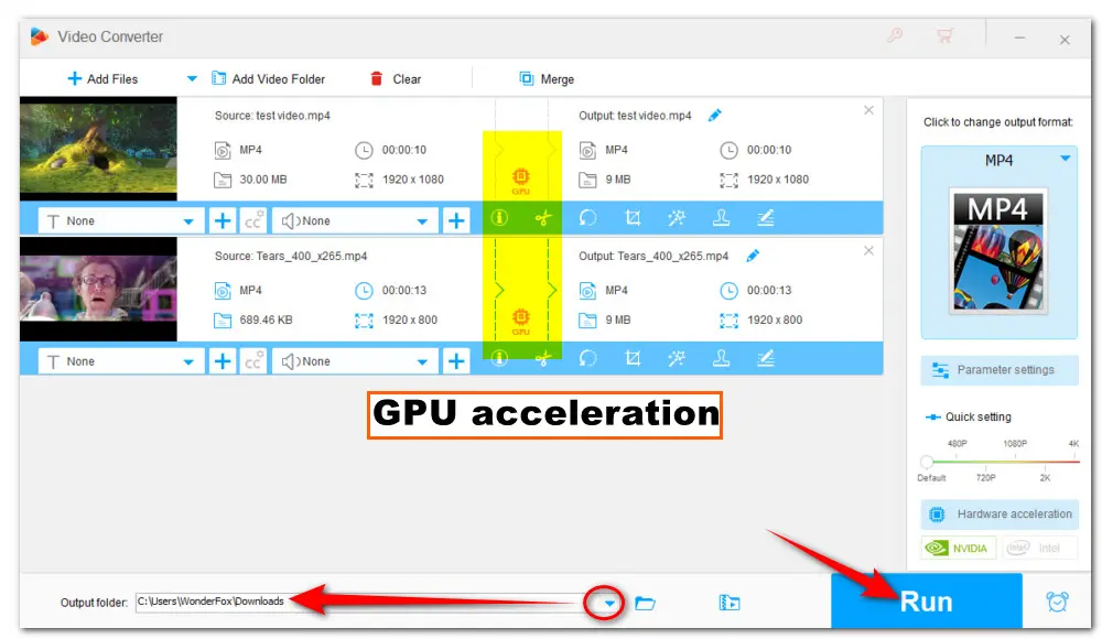 Start Batch Converting HEVC for Roku