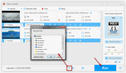 Convert MKV Files in Batches