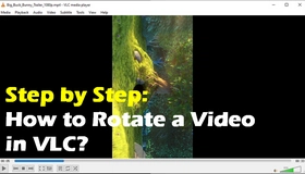 Rotate Video in VLC