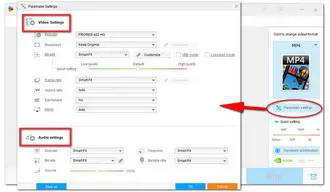 Modify MP4 Video Parameters