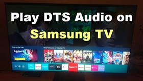 Samsung TV DTS