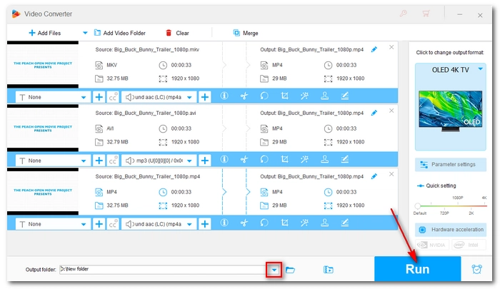 Convert Video to Samsung TV