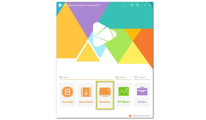 Launch WonderFox HD Video Converter Factory Pro