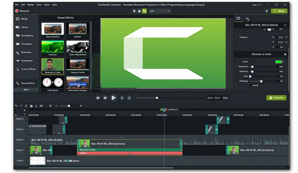 Screen Video Recorder Editor