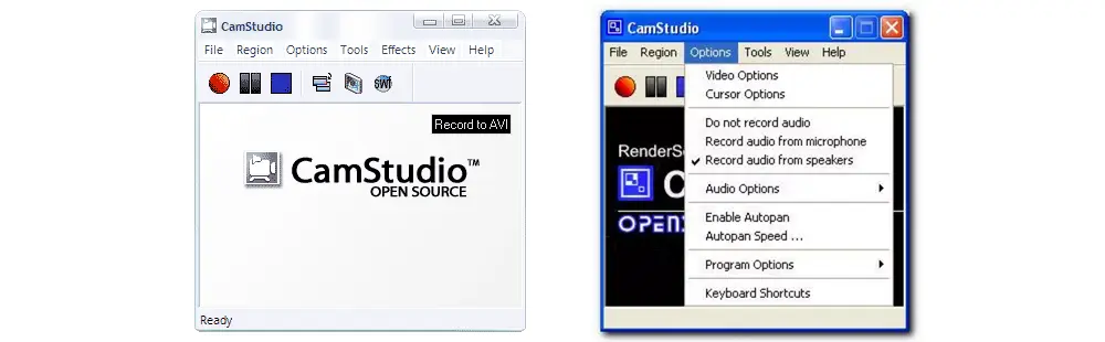 CamStudio No Time Limit Recorder