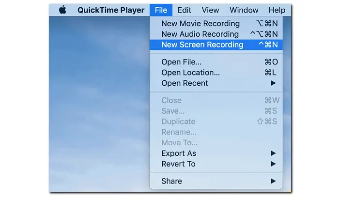 QuickTime Player for Mac