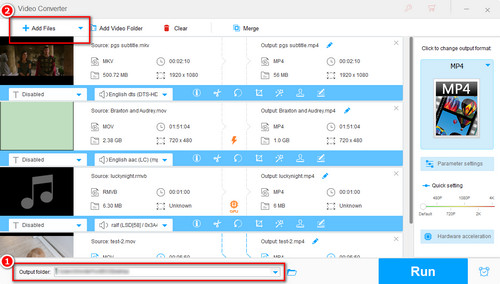 Load the Large Videos into the Email Video Compressor