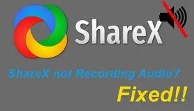 ShareX Not Recording Audio