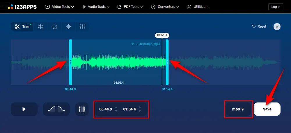 Shorten Audio File Online