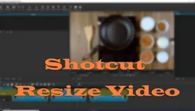 Shotcut Resize Video
