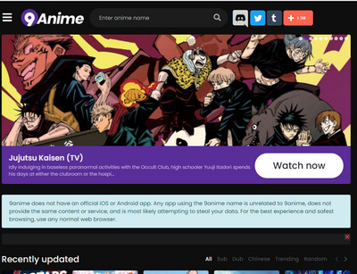 20 Sites like 9Anime to Stream Anime Online