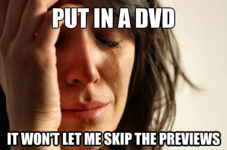 Skip Previews on DVD