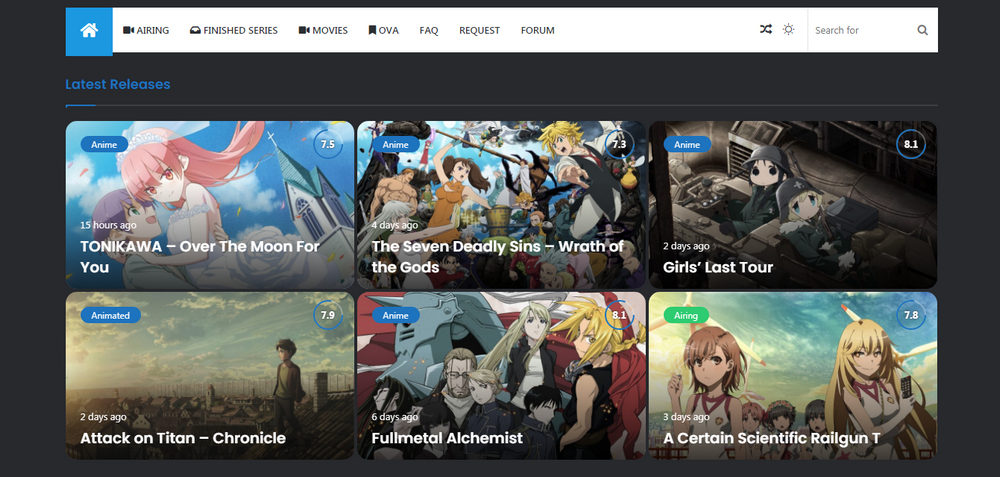 6 Free Websites to Stream and Download Small Encoded Anime