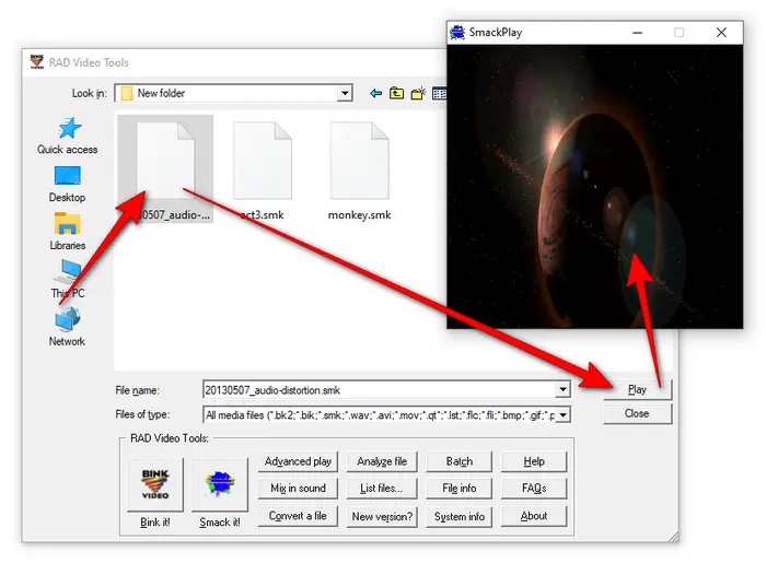 Play SMK File