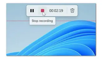 Snipping Tool Video Recording 