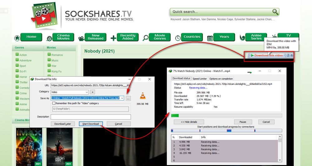 SockShare Downloader