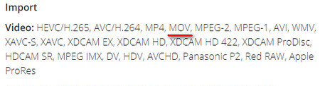 Sony Vegas Pro supported video formats