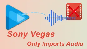 Sony Vegas Only Imports Audio