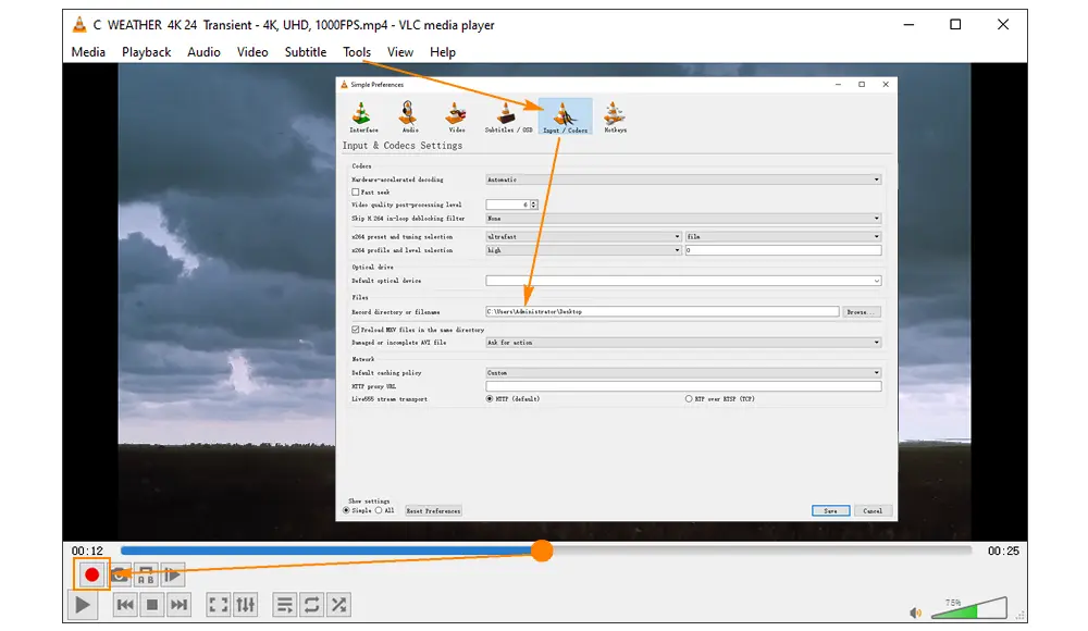 Create Video Clips in VLC