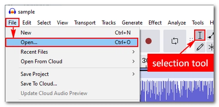 Import the Audio File