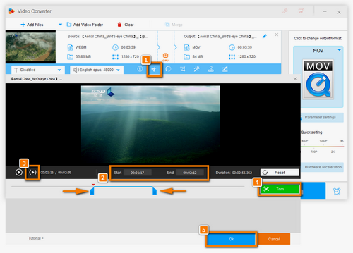 Splitting-Operating Tutorial in Details