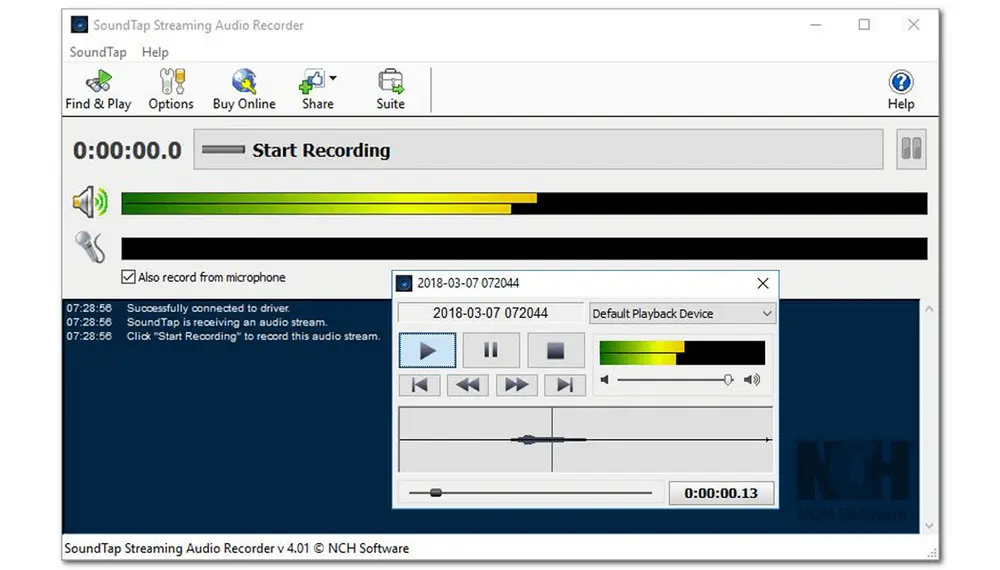 Stream Music Recorder