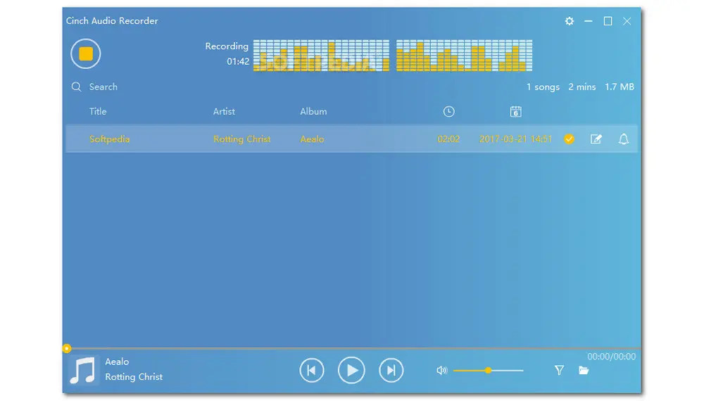 Record Streaming Music