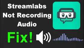 Streamlabs Not Recording Audio